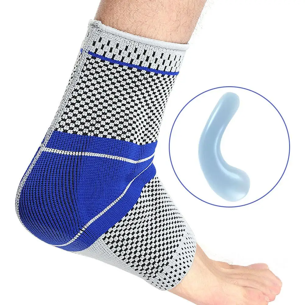 

Ankle Brace Compression Support Sleeve (Pair) for Men & Women, Best Brace for Injury Recovery, Eases Swelling, Supports Your Ten
