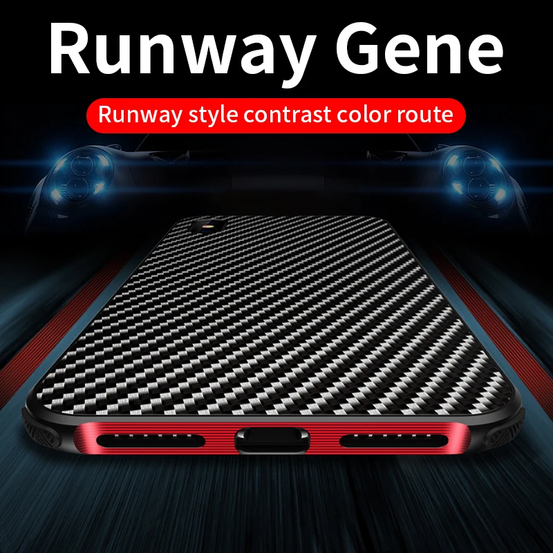 Beyour Runway Coque для iPhone XS MAX чехол с металлической рамкой из углеродного волокна чехол Funda для iPhone 11 Pro Max XR X 8 7 Plus чехол для телефона