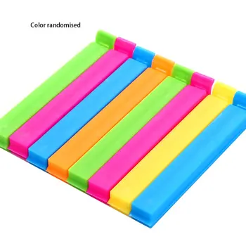 

Hosehold Household Kitchen Storage Food Snack Seal Sealing Bag Clips Sealer Clamp Plastic Kitchen Tool