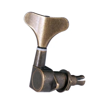 

Pack of 4 Zinc Alloy Bronze Bass Tuning Pegs Machine Heads Bass Tuners 4R