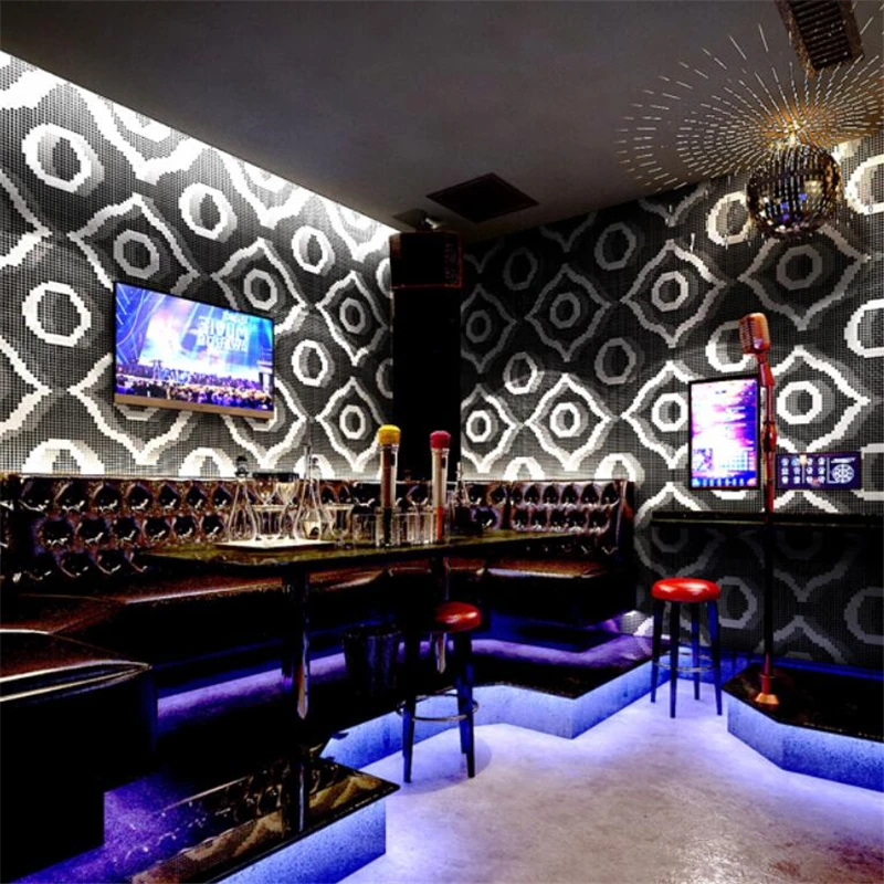 High-end-ktv-wallpaper-karaoke-flash-wall-cloth-3d-reflective-special