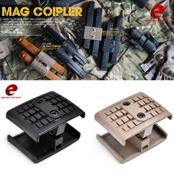 

Element Airsoft MP5 Fast Mag Coupler Clip Softair Electric SMG Rifle Magazine Parallel Connector Tactical Gun Accessories EX405
