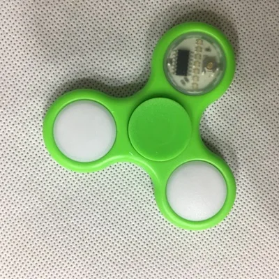 Стиль Релаксация пальцев Сияющий светодиодный светильник Flash Trefoil Spinner поддержка Global