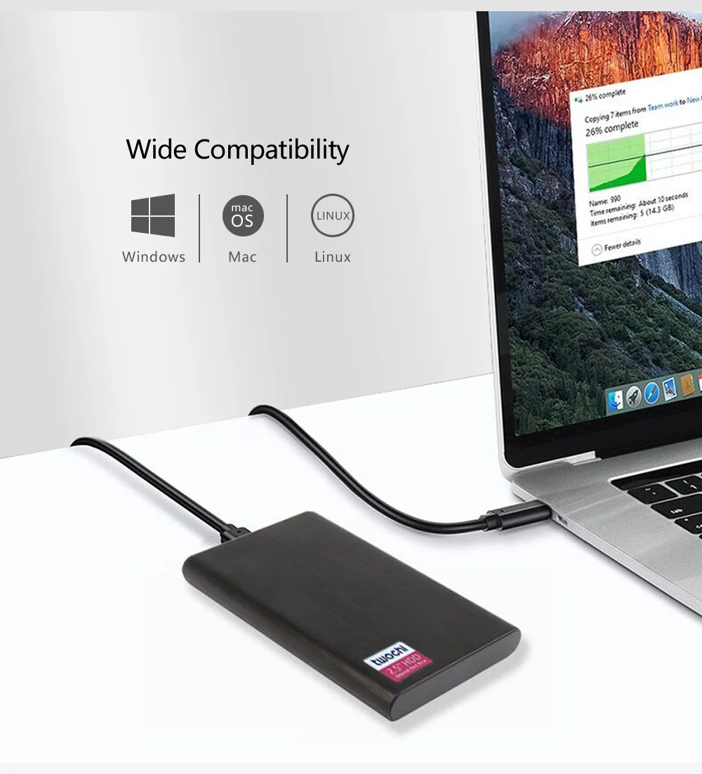 1tb compatível com xbox 360 ps4 mac
