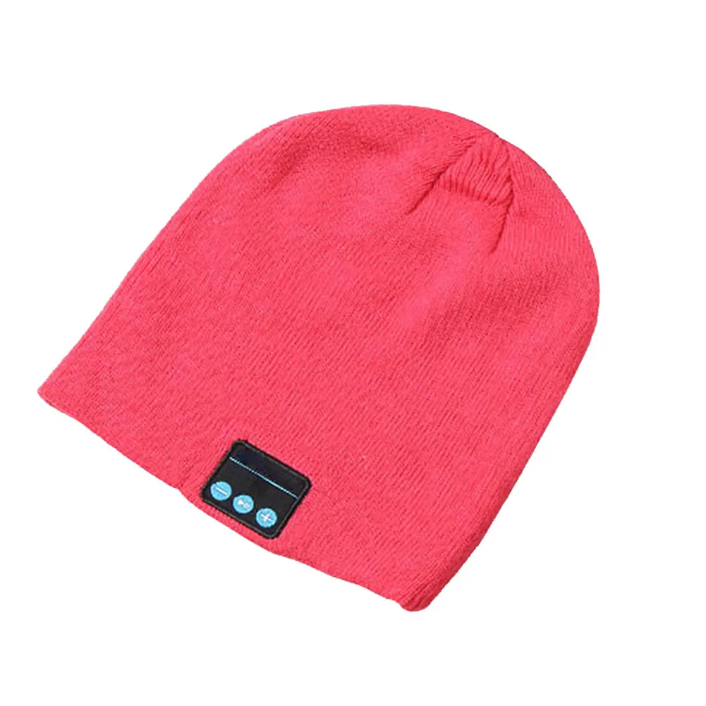 Pink Модные bluetooth-наушники, зимние спортивные Bluetooth стерео музыкальные наушники для мужчин и женщин, Bluetooth наушники, гарнитура - Цвет: Pink