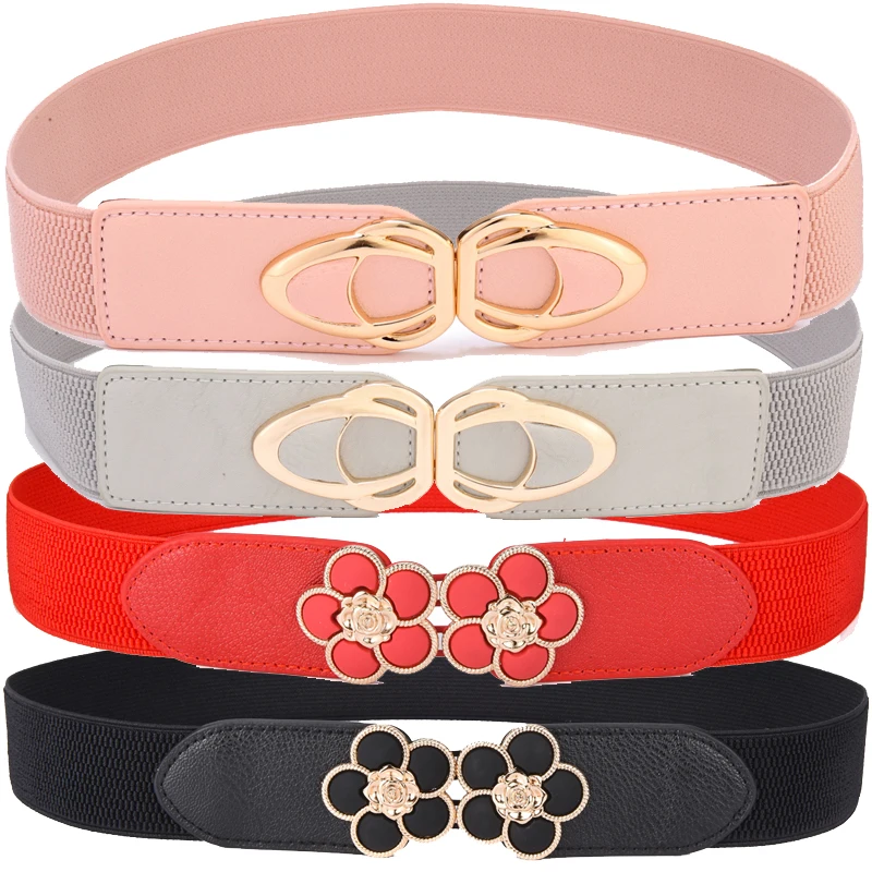 Cinture elastiche da donna alla moda taglie forti Abiti da donna