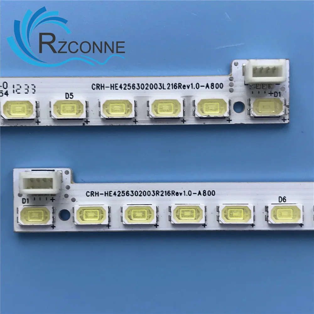 Светодиодный Подсветка полосы 60 апрт для Haier 4" ТВ A420EFC-YA60 CRH-HE4256302003L216REV1.0 CRH-HE4256302003R216REV1.0-A800