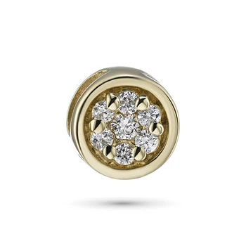 

Pendant made of yellow gold with diamonds e0301pd12152700