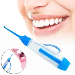 Портативный зубная нить ирригатор струй удалить мусора Уменьшить бактерии очиститель зубов Уход за полостью рта свежее дыхание