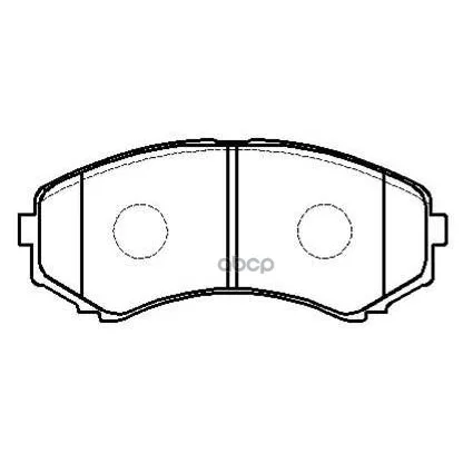 Колодки Тормозные Дисковые Mazda: Bongo, Brawny HSB арт. HP9187
