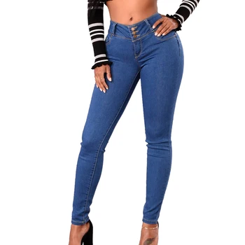 

Women Clothes Plus Size Jeans Sexy Stretch Skinny Denim Trousers Fashion Casual Slim High Waist Pencil Jeans Mujer