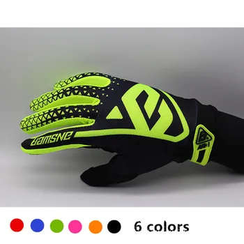 

New 2020 Summer Outdoor Cycling Gloves men Long Finger Motorcycle Gloves For Bicycle Mountain Bike Glove MTB Letter fluo Gloves