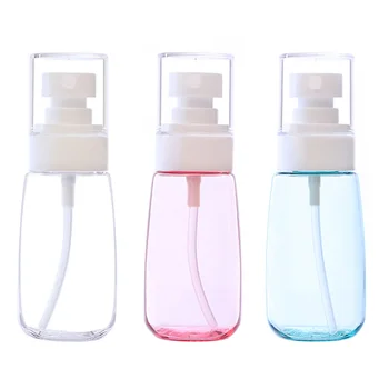 

6pcs 60ml Mist Spray Bottles Sunscreen Spray Holder Portable Makeup Sprayers Sanitizer Containers for Home Outside