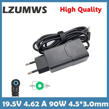 

LZUMWSPortable Laptop adapter19.5V 4.62A 90W 4.5*3.0mm For HP Pavilion 14 Envy 17 Notebook PC 15-e029TX Power Supply charger
