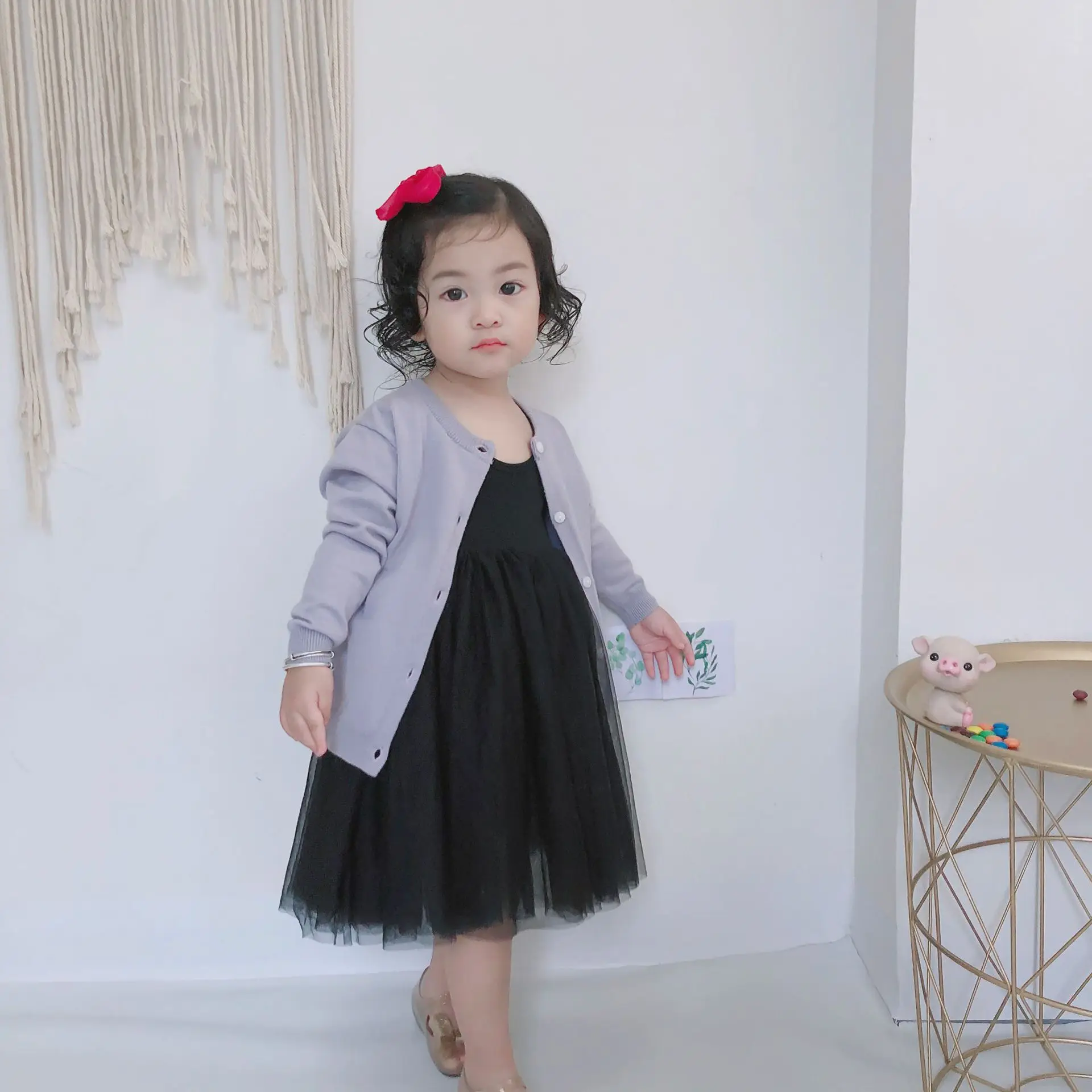 Ins/ новые детские кардиганы, Свитера для малышей 1-7 лет, детская одежда, зимний кардиган, свитер для девочек