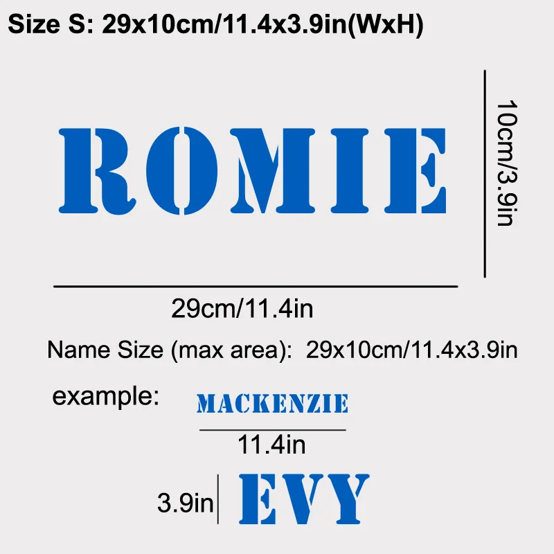 Personalized Lettering Vinyl Sticker wall stickers self adhesive stickers vinyl stickers vinyl wall stickers For Car/Door Boys Girls Children Home