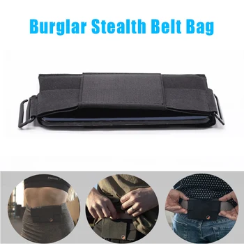 

Minimalist Invisible Wallet Waist Bag Mini Pouch for Key Card Phone Sports Outdoor UND Sale