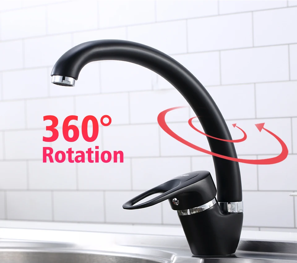 Potato 2 colors Kitchen Faucet modern top quality kitchen sink faucet water mixer deck mounted faucet saving water p5925-6