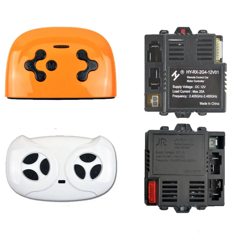 Receptor de control remoto HY-RX-2G4-12V01 para niños, accesorios para placa base de JR-RX-12V de vehículo eléctrico