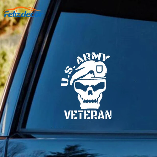 Veteran Vinyl Car Decal, Veteran Decal