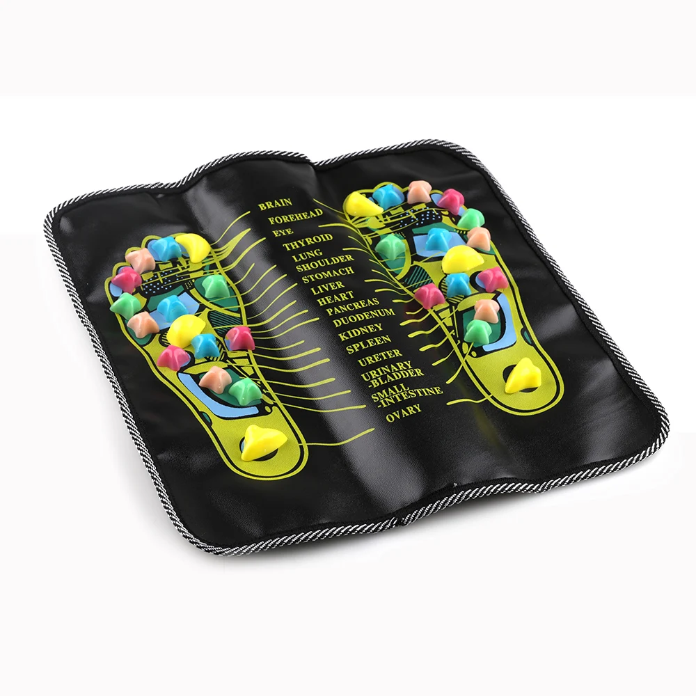 Коврик для акупрессуры ног массажный коврик из камня ходьбы и облегчения боли в