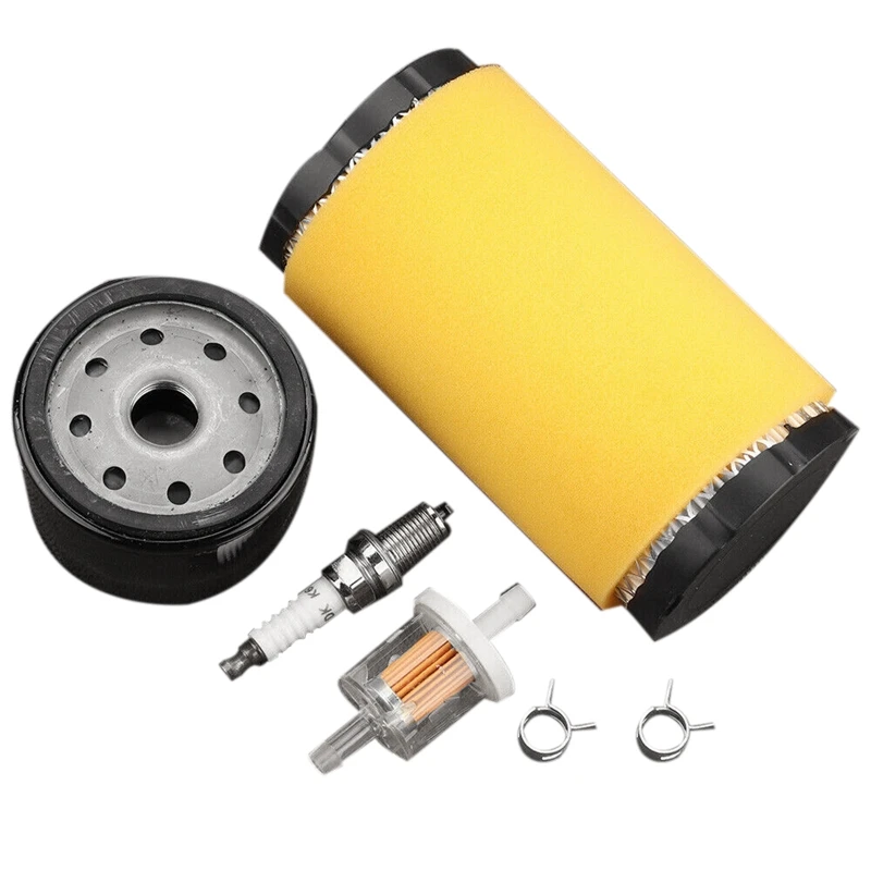 

Air Filter Oil Filter for Briggs & Stratton 20-21 Gross HP Intek Engine Mower 793569 793685