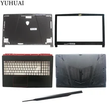 Для MSI GE63 GE63VR lcd верхний чехол/lcd ободок крышка/Упор для рук крышка/нижний чехол/петли крышка