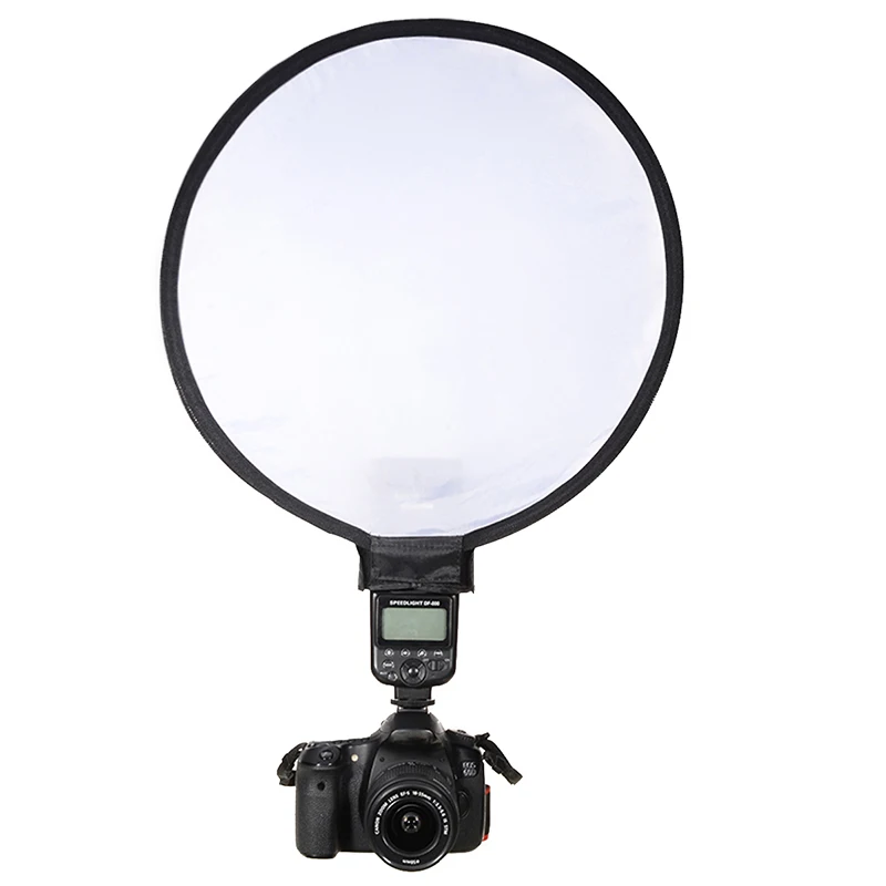 Новые 40 см круглый диск вспышка Softbox диффузор термостойкого для Камера вспышка фотовспышка вспышка для фотосъемки