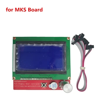 

3D printer display LCD12864 cpompatible Ramps1.4 liquid crystal smart controller Reprap 12864 lcd for circuit board high quality