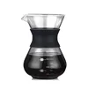 Manual Coffee Maker Reusable Glass Coffee Pot Durable Coffee Drip Pot Stainless Steel Coffee Filter Coffeeware 200/400ml ► Photo 3/6
