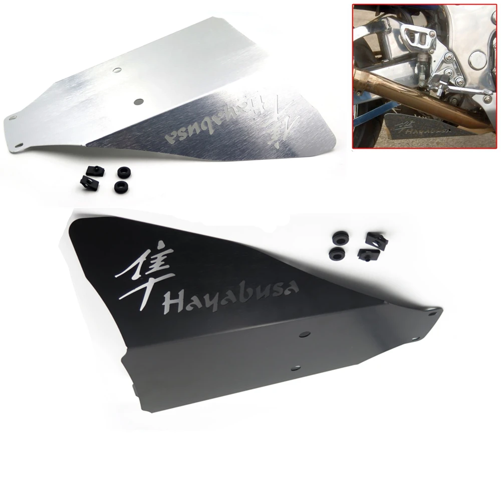 Black Lower Under Belly Pan Wing Guard Cover For Suzuki Hayabusa GSX1300R 99-07 