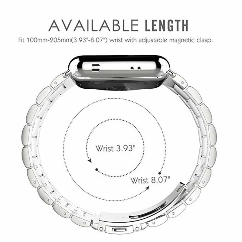 Stainless Steel Strap For Apple watch band 40mm 44mm 5 4 3 watch strap 38mm 42mm Bracelet Sport Metal WatchBand for iWatch 3 2 1
