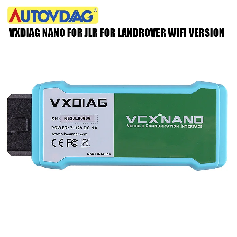 VXDIAG NANO для LandRover для JLR SDD Авто диагностический инструмент для Land rover/Jaguar 2 в 1 бесплатное обновление онлайн-программы USB WiFi - Цвет: Wifi version