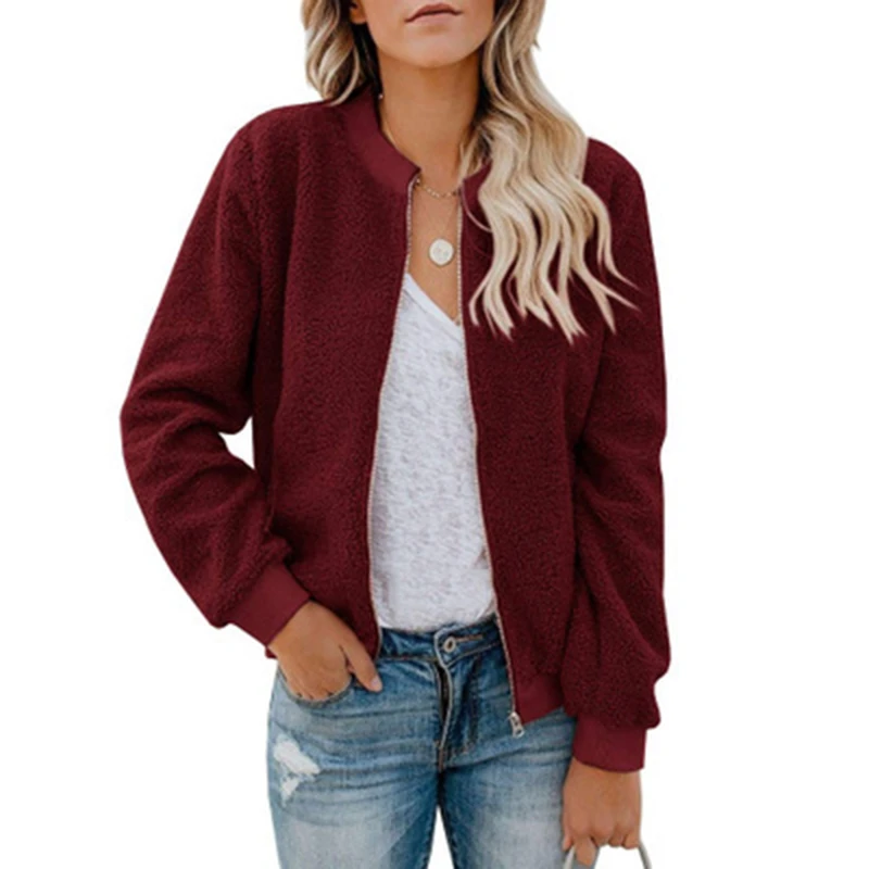 fluffy cardigan jacket