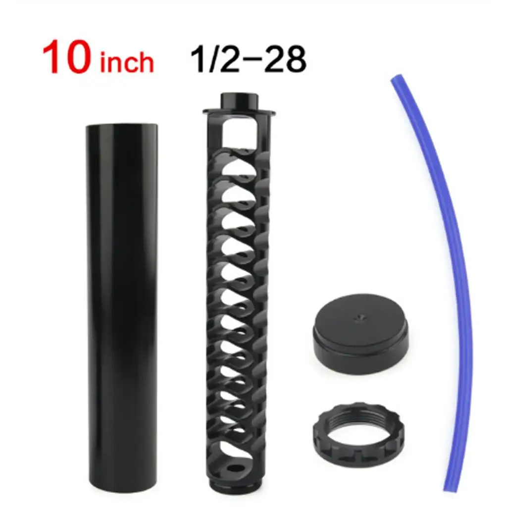 1/2''-28 Spiral Automotive Fuel Filter Car Fuel Filter Replacement Parts, 10inch
