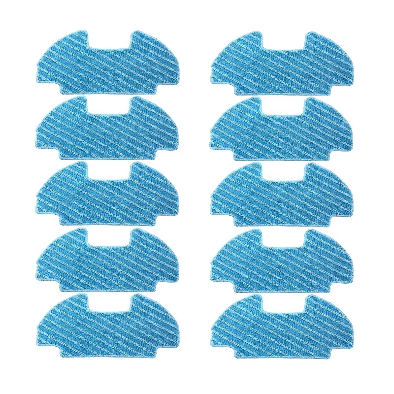 10Pcs Mop Cloth Cleaning Used For Midea I5 I5young I9 Robot Vacuum Cleaner Replacement Parts | Бытовая техника