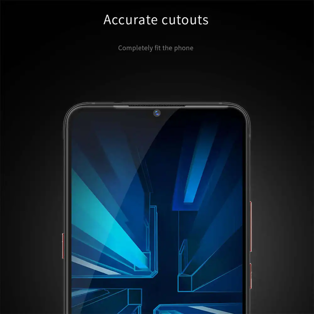 NILLKIN XD CP+ Max полное покрытие протектор экрана из закаленного стекла 3D Arc Edge пленка 0,3 мм для мобильного телефона Vivo IQOO Подлинная