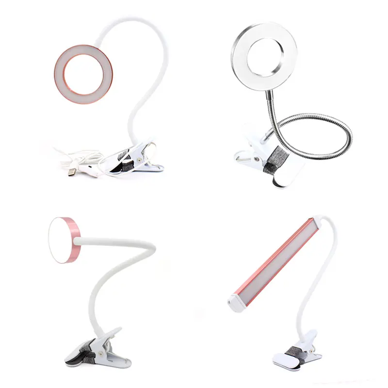 Precio bajo Equipo de iluminación de maquillaje, lámpara de tatuaje mejorada con abrazadera, lámpara LED USB fría, Luz Portátil de escritorio, herramienta salón de belleza zOK95Lx8R