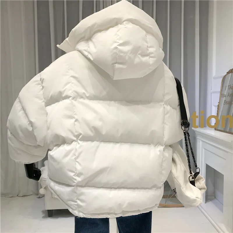 Chaquetas Mujer Invierno, новинка, высокая талия, плотная женская зимняя одежда, парка, женская зимняя куртка с капюшоном, короткая парка