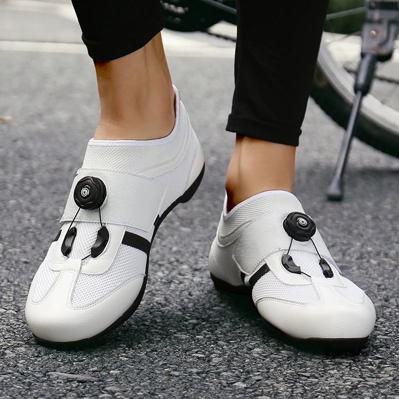 Обувь для шоссейного велоспорта, Мужская обувь для велосипеда, самоблокирующиеся гоночные дышащие ультралегкие профессиональные велосипедные кроссовки, размер 36-44