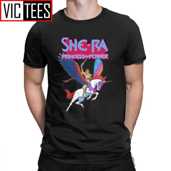 

Men's She-Ra Princess Of Power T Shirt He-Man and the Master of the Universe 100 Premium Cotton Vintage Tees T-Shirt Europe