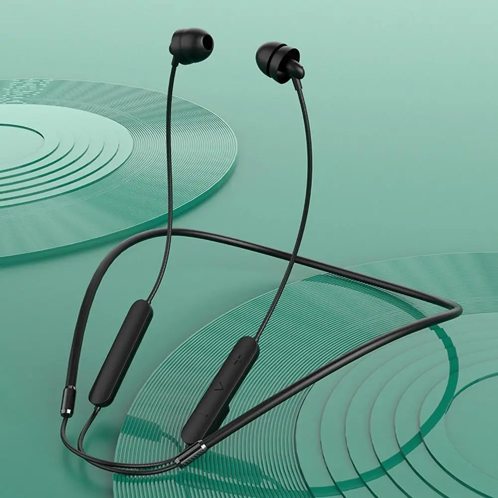 FD1 In-Ear Wireless Bluetooth 5.0 Music Sleep Earphone Neckband Headset with Mic With the high-sensitivity microphone | Электроника