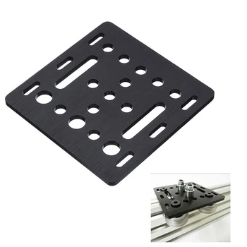 

Linear Rail Gantry Plate Replacement Parts V Slot Black Extrusions Easy Install Durable CNC Machine For 2020 Profiles Board 20mm