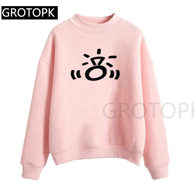 GM12413-pk Ariana Grande Harajuku женские толстовки и худи женские розовые и Белые Повседневные флисовые худи с капюшоном для женщин и девушек - Цвет: GM12413-pk