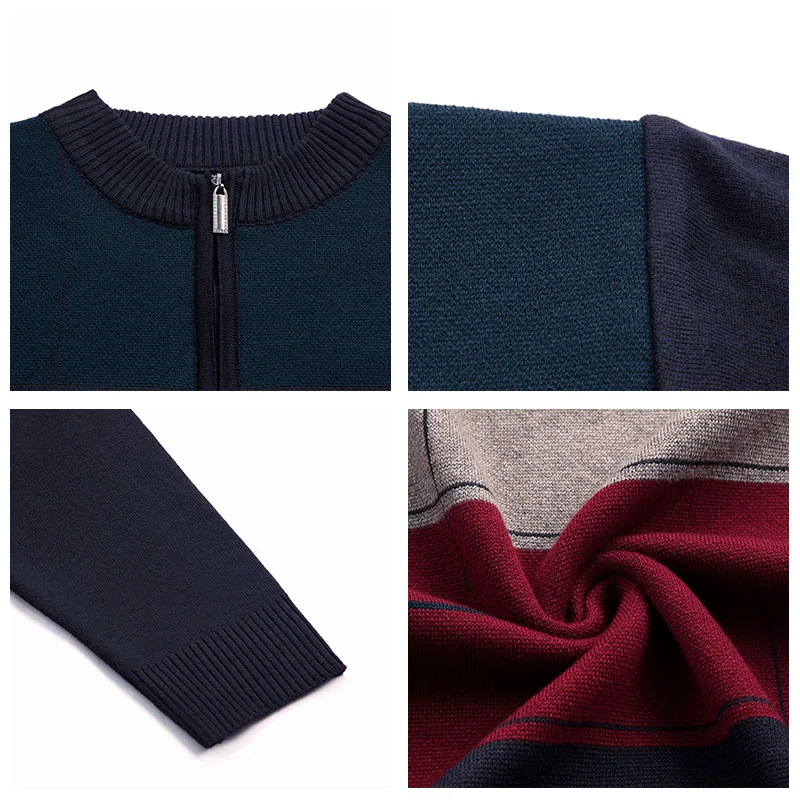 80% OFF HIYSIZ Brand 2019 Streetwear Winter Autumn Knit pull Sweater Men Trend O-Neck Pull Homme Casual Men Stripe Clothes H3019