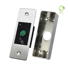 Sistema de Control de Acceso de puerta independiente, cerradura inteligente con huella dactilar, biométrico, impermeable, Metal, RFID, F99 S99