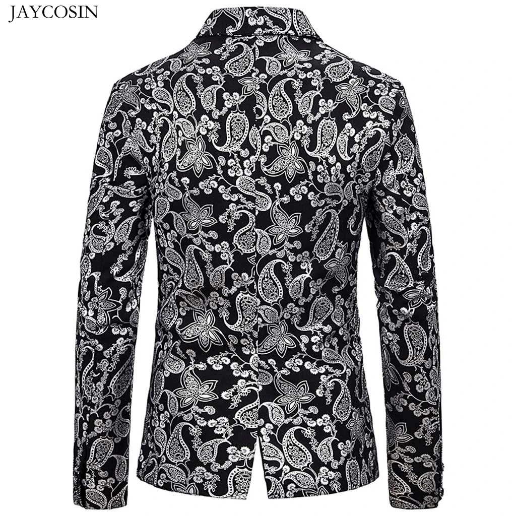 JAYCOSIN, хит, одежда, Блейзер, Мужской Блейзер, M-2XL, смокинг, для мужчин, на одной пуговице, мужской однотонный приталенный костюм, мужские пиджаки