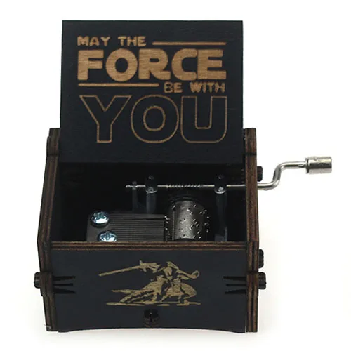 Star War Новинка года. Музыкальная шкатулка в стиле королевы. Музыкальная шкатулка для игры престолов. Рождественский подарок. Подарок на день рождения - Цвет: Star War