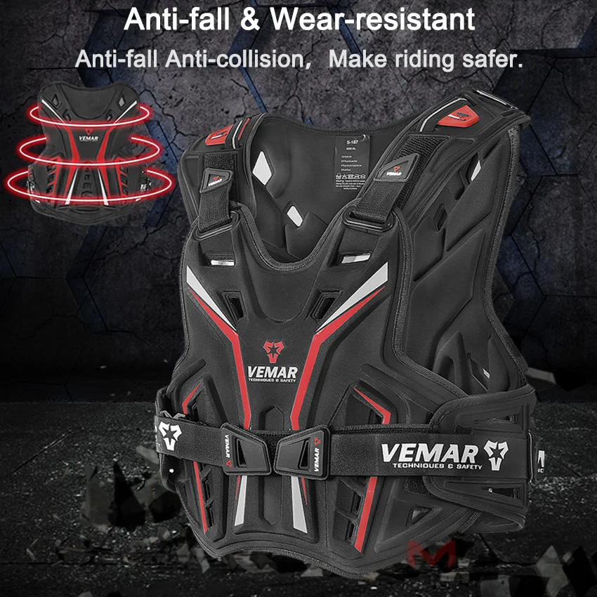 Vemar Motorcycle Body Armor Motocross Chest Back Protector Vest Motorbike Jacket Racing Protective Body Guard MX Armor Waistcoat For Motorcycle Armor,Motorcycle Body Armor,Body Protector,Motorcycle Armor Vest,Motorcycle Jackets,Motorcycle Armor Pads,Motorcycle Armor Accessories