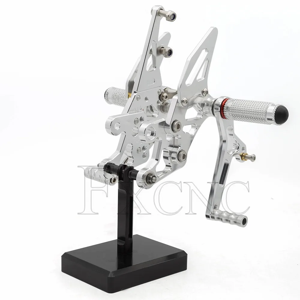 CNC регулируемый мотоцикл Rearset подножка задний Набор для Yamaha FZ8 FZ 8 2010-2013 2011 2012 подножки педали